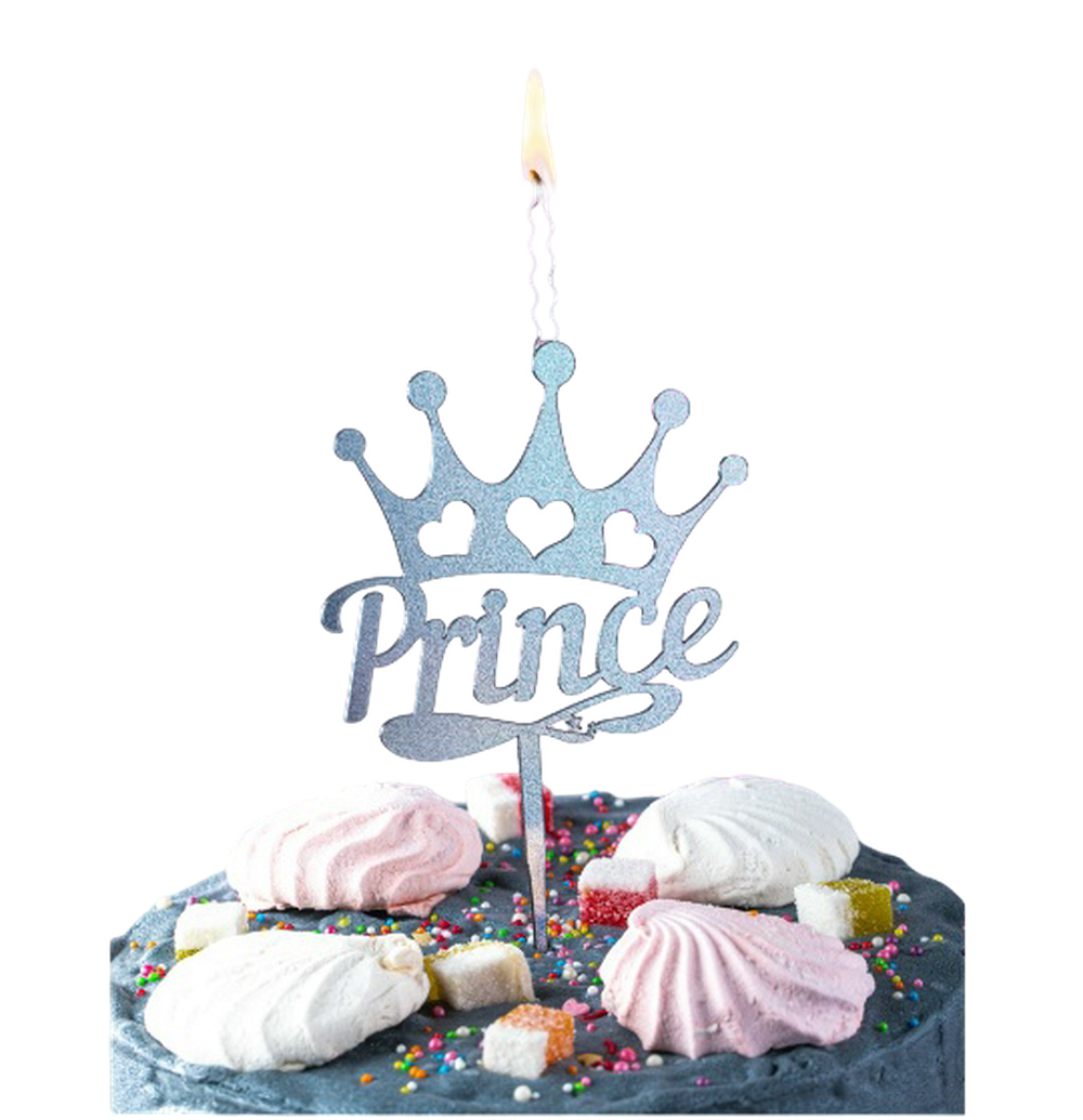 Топпер-свеча "Prince" хамелеон