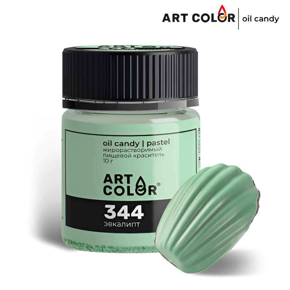 Краситель Art Color Oil Candy Эвкалипт № 344 жирорастворимый сухой, 10 гр.