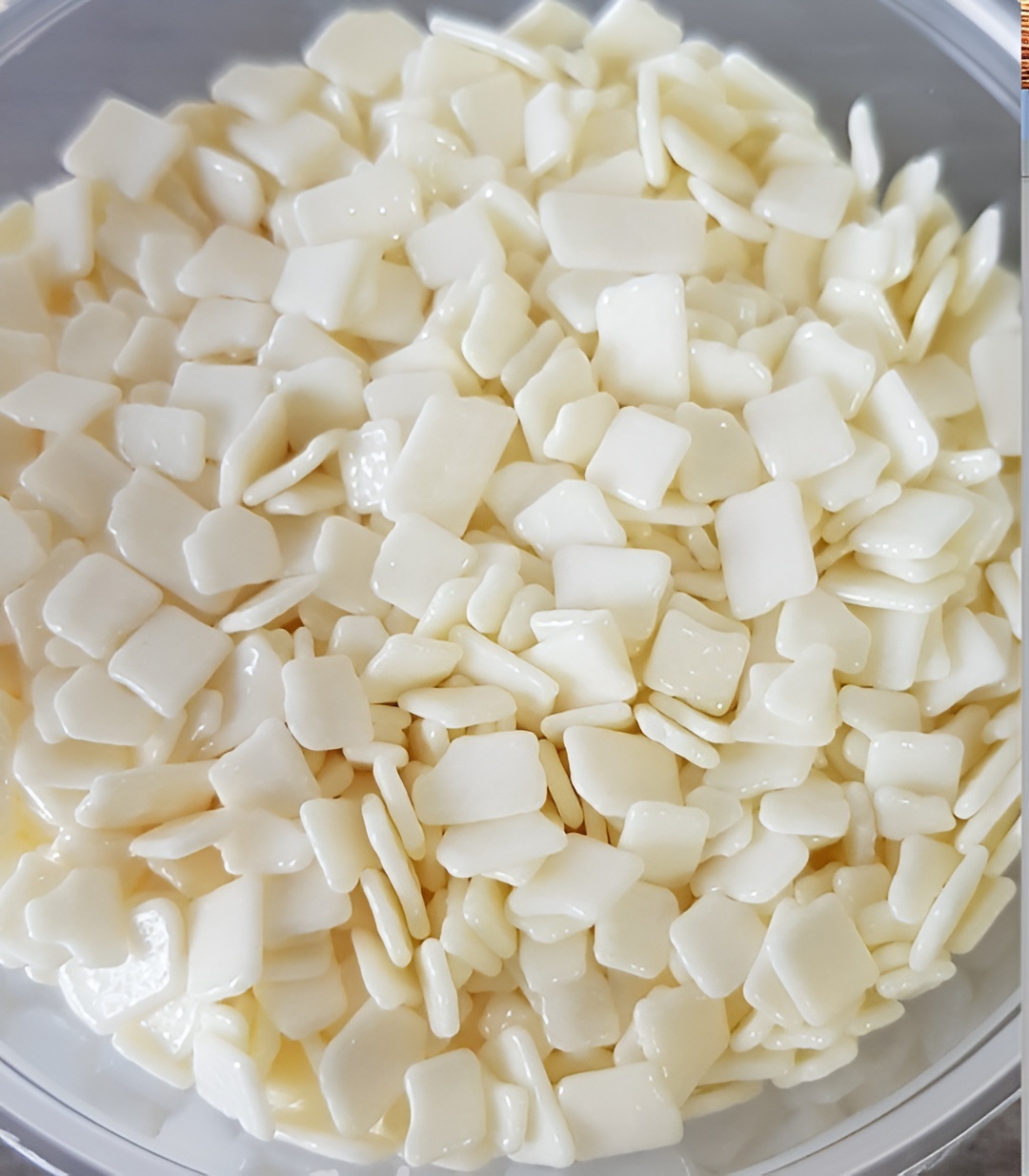 Посыпка шоколадная крошка белая, Irca, 50 гр.