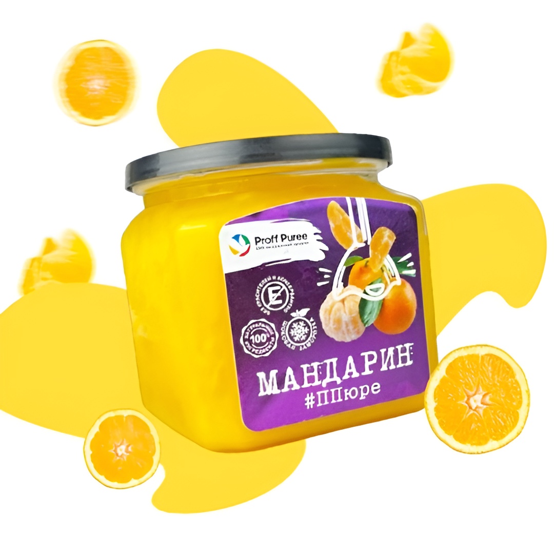 Пюре мандарина замороженное Proff Puree 0,5 кг
