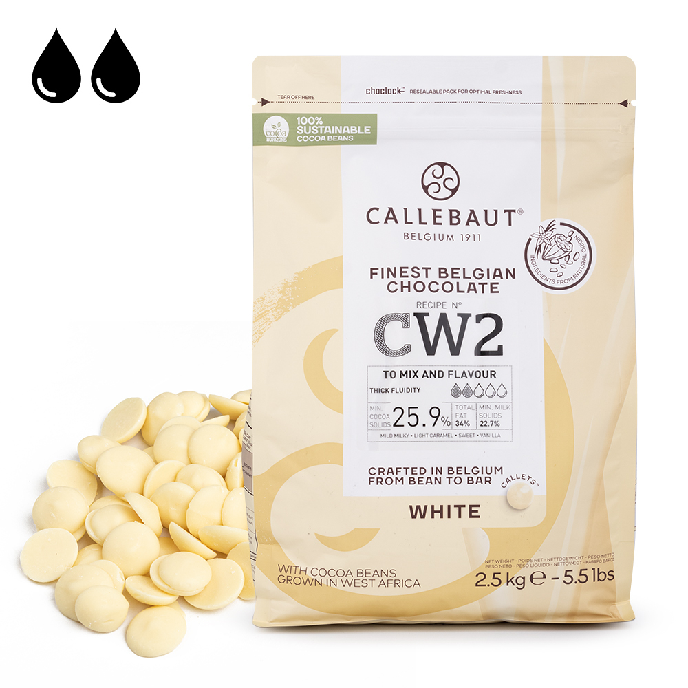 Шоколад Callebaut белый, 100 гр.