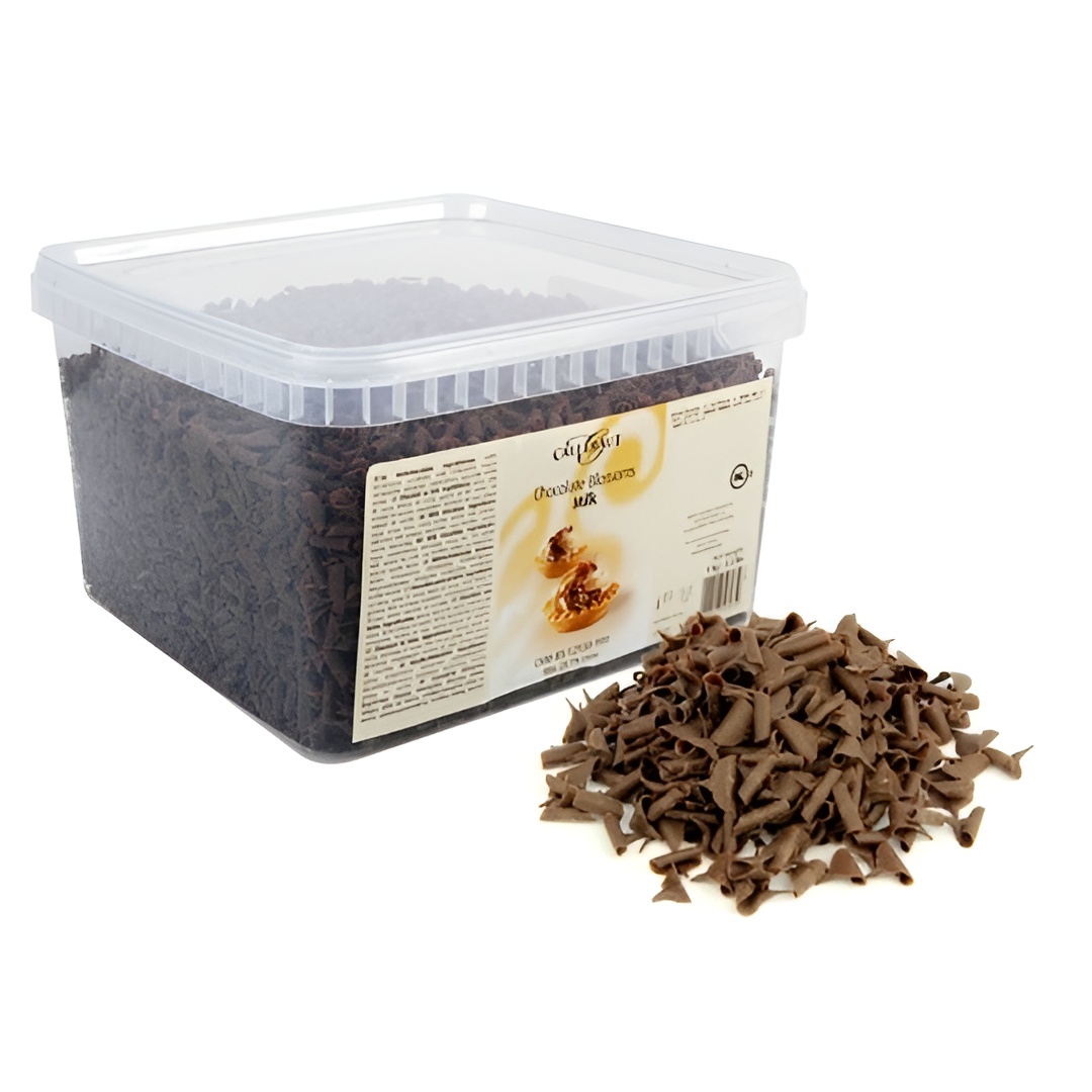Завитки Callebaut молочный шоколад 50 гр.