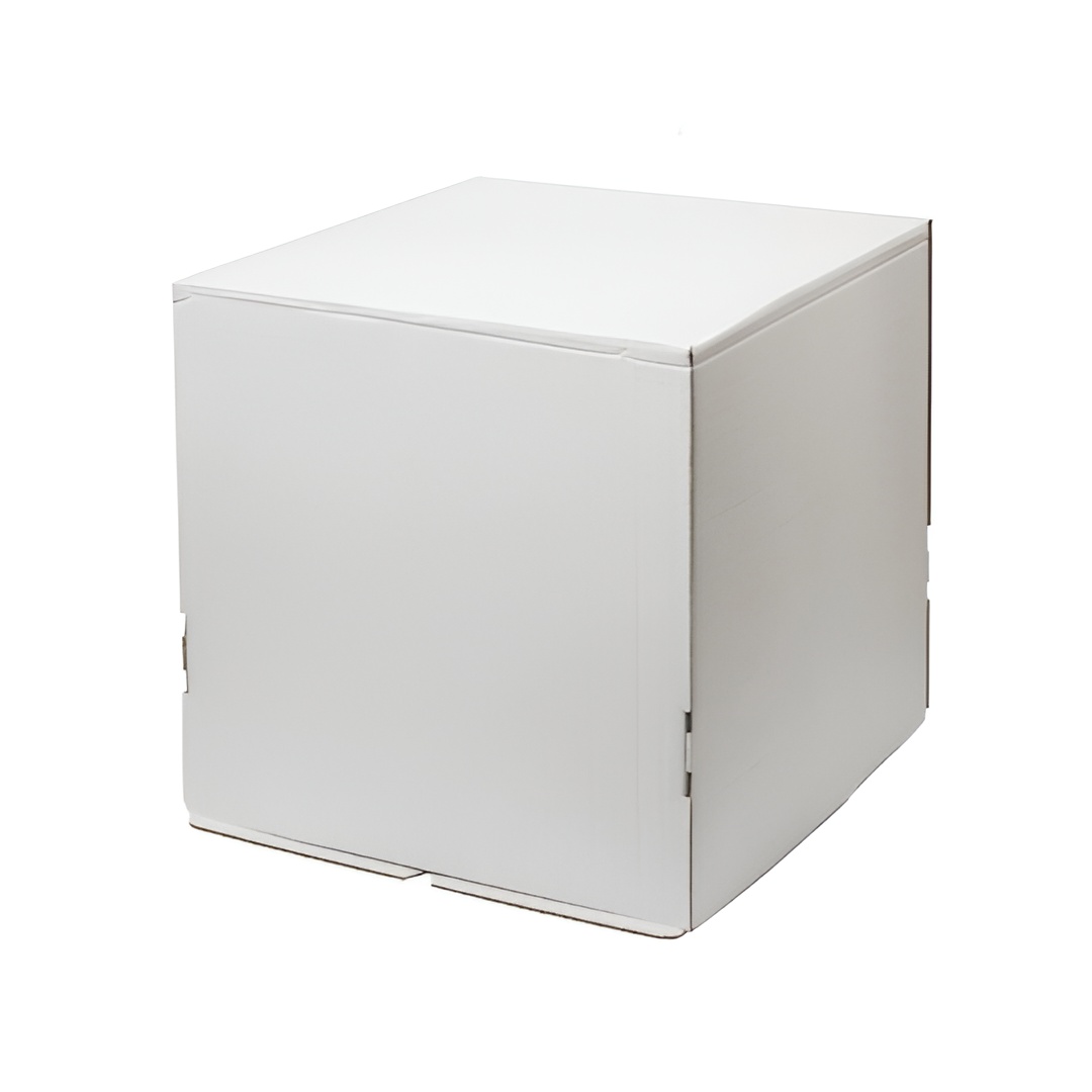 Коробка Арт без окна белая 24*24*22 см