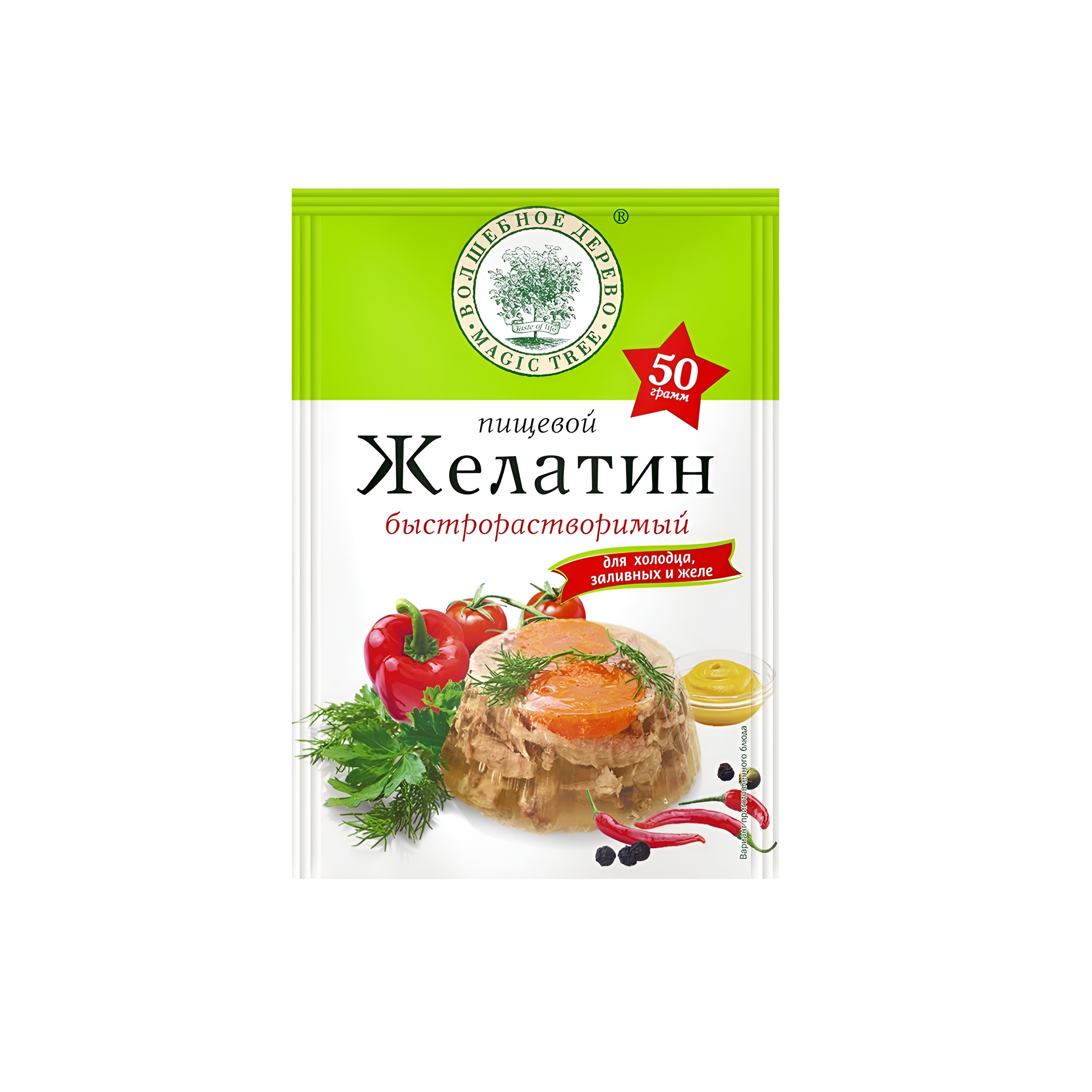 Желатин "Люкс" "Волшебное дерево", 50 гр.