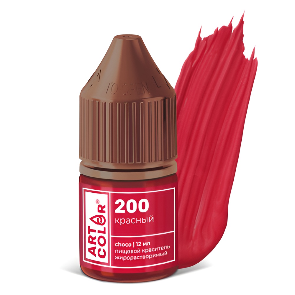 Краситель Art Color Choco Красный № 200 жирорастворимый, 12 мл