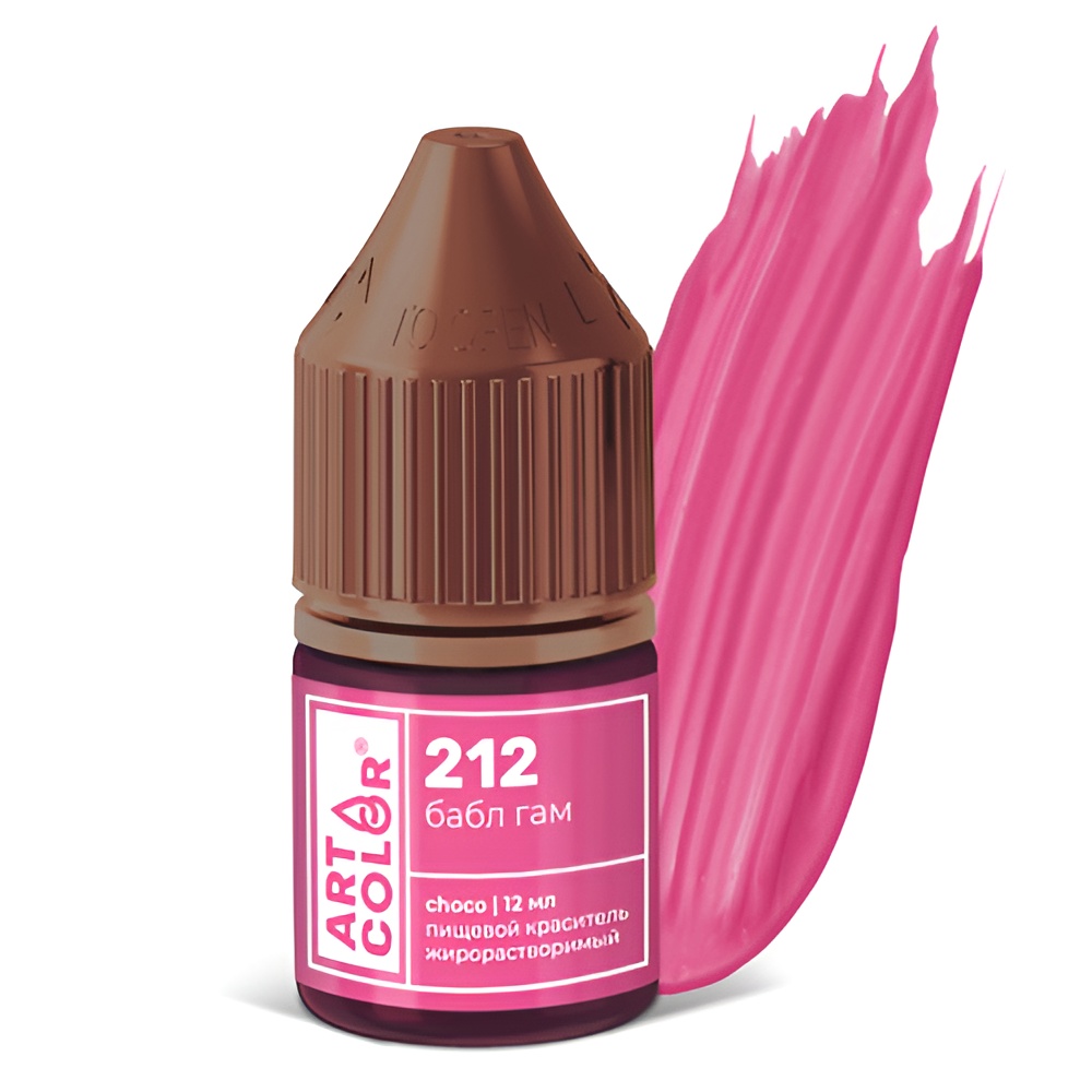 Краситель Art Color Choco Бабл гам № 212 жирорастворимый, 12 мл
