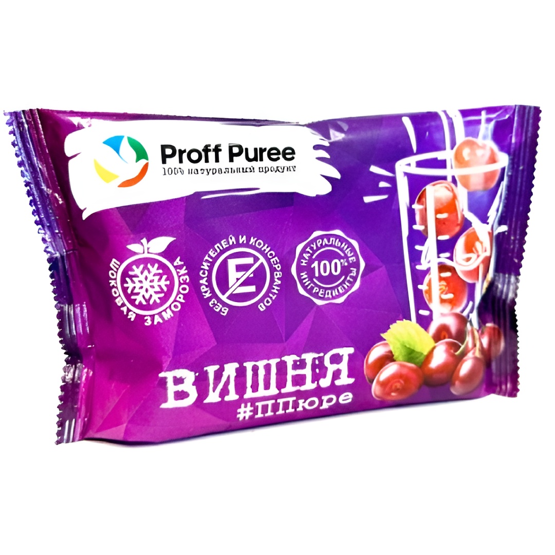 Пюре вишни замороженное Proff Puree 0,25 кг саше
