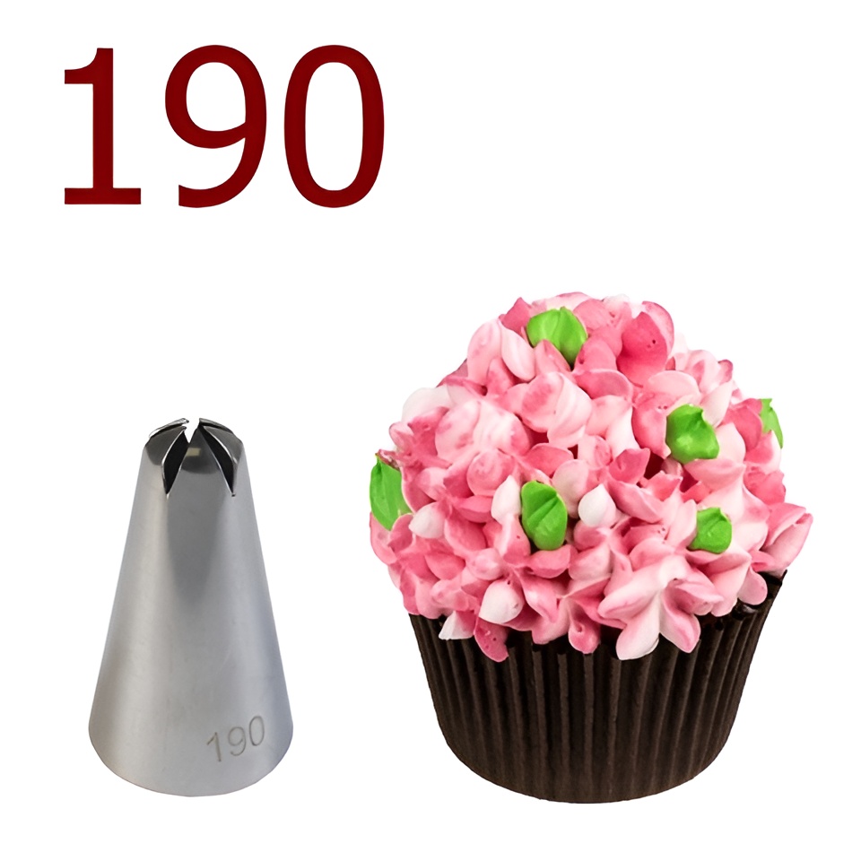 Насадка средняя "Цветок" № 190