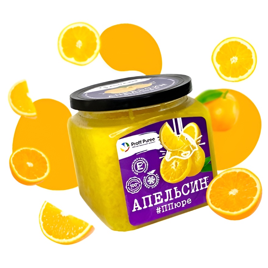 Пюре апельсина замороженное Proff Puree 0,5 кг
