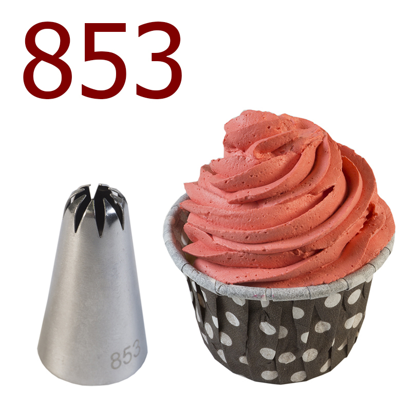 Насадка средняя "Звезда закрытая" № 853