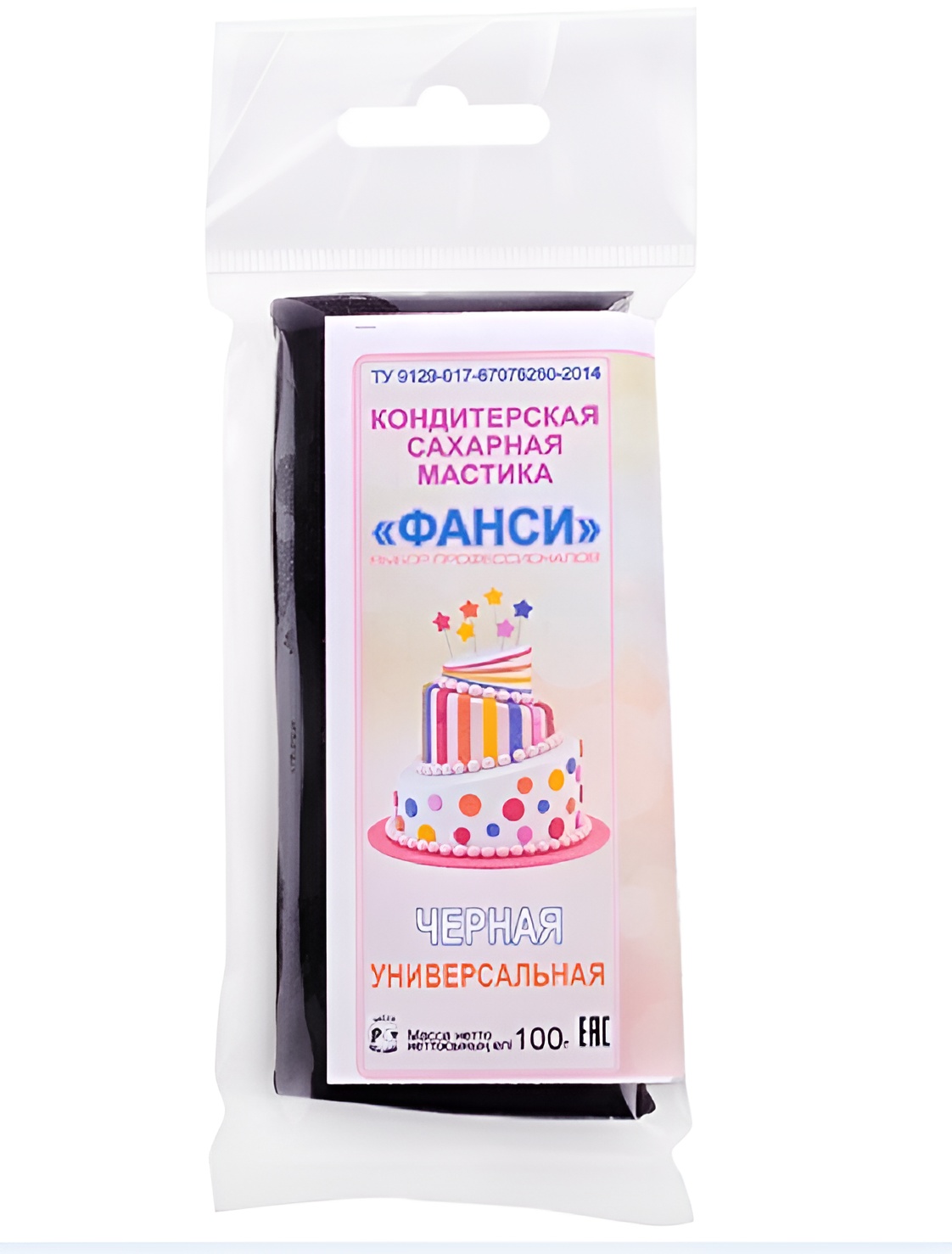 Мастика Фанси универсальная черная 100 гр.