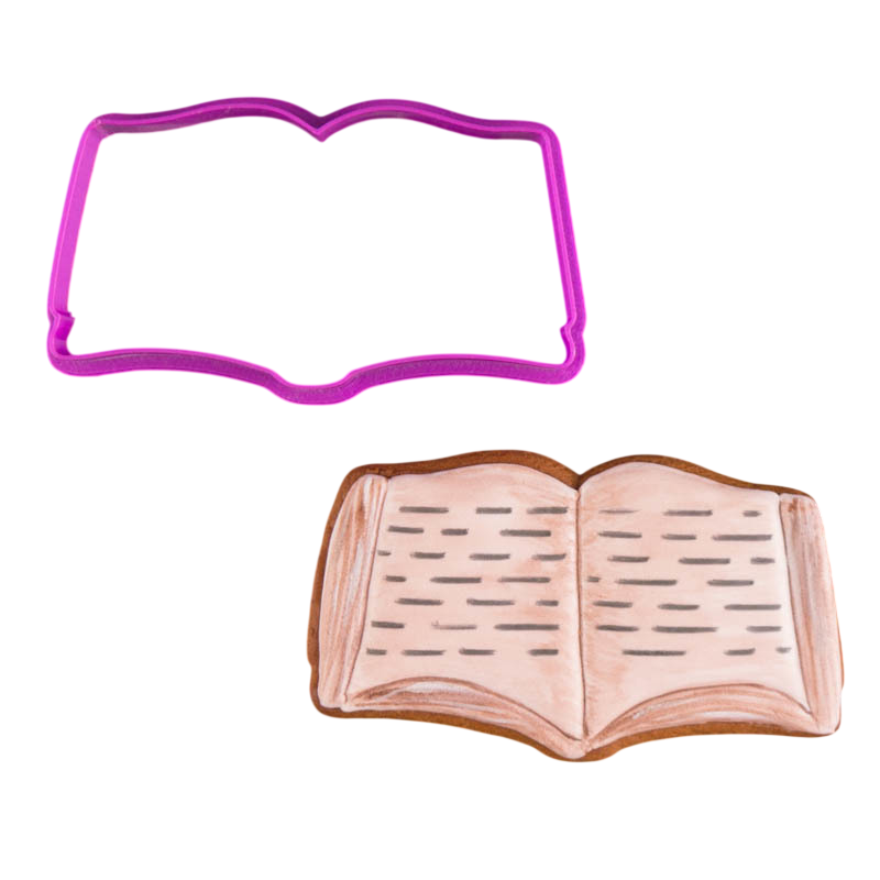 Вырубка "Книга" 11*6 см
